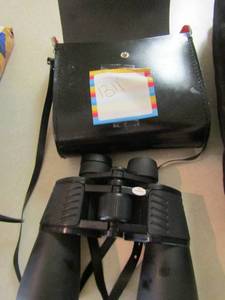 lot 1311 image: Orion binoculars in case good condition- 1050 fully coated