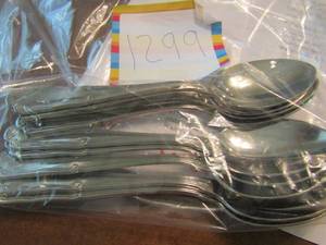 lot 1299 image: Wallace tea spoons qty 10