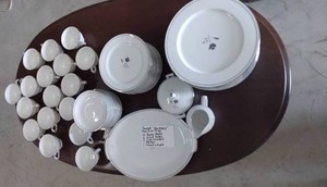 lot 235 image: Sango Harmony 68 pc Dish Set