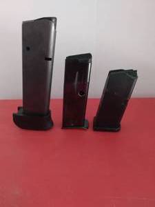 lot 2 image: 3 Sm. Ammo Clips--1 Glock, 1 KRD and 1 Unknown