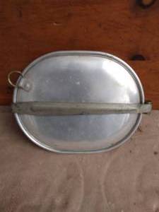lot 42 image: WWI Era Military Mess Kit