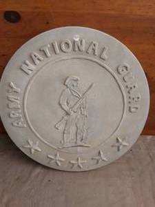 lot 53 image: Army National Guard Concrete Stepping Stone---Heavy