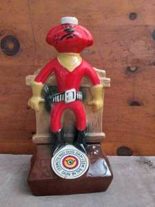 lot 43 image: 1974 Royal Halburton Red Dog Dan Whiskey Decanter