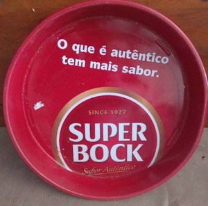 lot 90 image: Super Bock Beer Tray