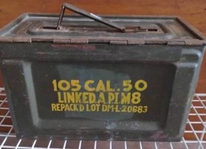 lot 174 image: 50 Cal. Ammo Can