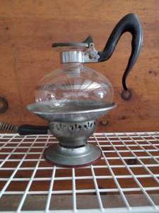 lot 190 image: Antique Silex Glass Coffee Maker