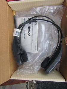 lot 54 image: Sony head sets with paperwork in original boxes qty 2