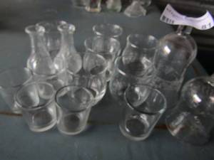 lot 81 image: Large lot of votive candle holders all clear glass