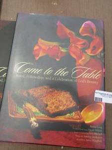 lot 94 image: 2 Come to the Table cook books