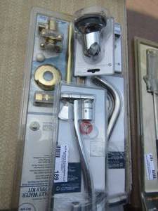 lot 189 image: Glacier bay lot of bathroom repair kits for sinks- toilets and more