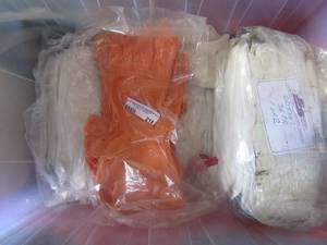 lot 218 image: LARGE LOT OF INDUSTRIAL WORK GLOVES SIZE LARGE
