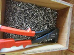 lot 94 image: rivet tool and a bunch of pop rivets