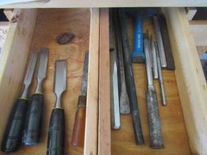 lot 113 image: files and chisels