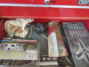 lot 141 image: 9 piece harmonic BALANCE PULLER set, electric engraver and grinding pieces