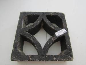 lot 147 image: 6 black stone bricks 12x12