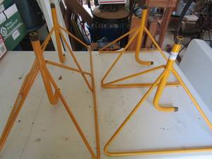 lot 31 image: CANOPY POLE STANDS   - qty 4