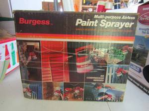 lot 166 image: multi purpose airless paint sprayer