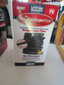 lot 167 image: flex able bungee hose extends to 50 ft.