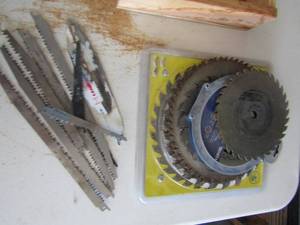 lot 59 image: sawzal blades and skillsaw blades