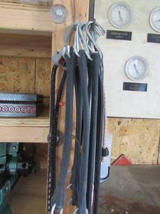 lot 184 image: lot of various size bungee cords