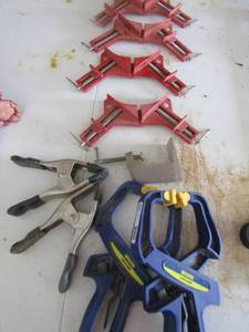 lot 198 image: quick grips and red clamps and more