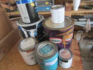 lot 207 image: protective enamel qty 2, Minwax polycrylic finish, premium paint and more