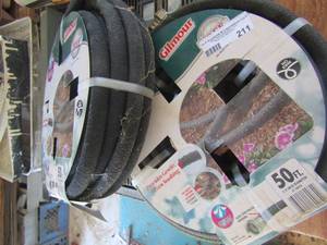 lot 211 image: Gilmour 50 ft. new water hoses qty 2