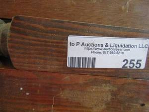lot 255 image: banister pieces