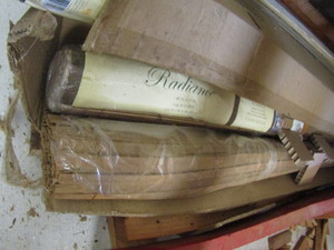 lot 268 image: bamboo roll up shades quantity 2 still wrapped