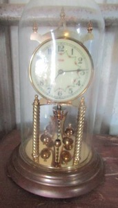 lot 333 image: vintage German made anniversary clock
