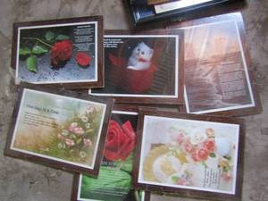 lot 345 image: wooden plaques and frames