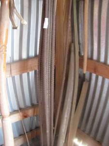 lot 373 image: rebar and t-posts