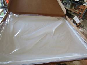 lot 259 image: Side load sign frame 22 by 28in   IN BOX