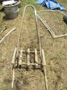 lot 360 image: motorcycle sissy bar