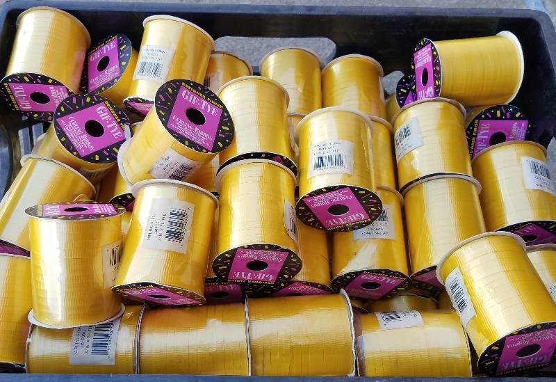 lot 86 image: NEW CURLING RIBBON