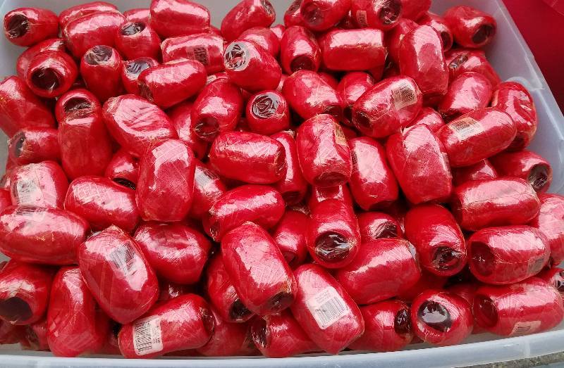 lot 126 image: NEW CURLING RIBBON EGGS
