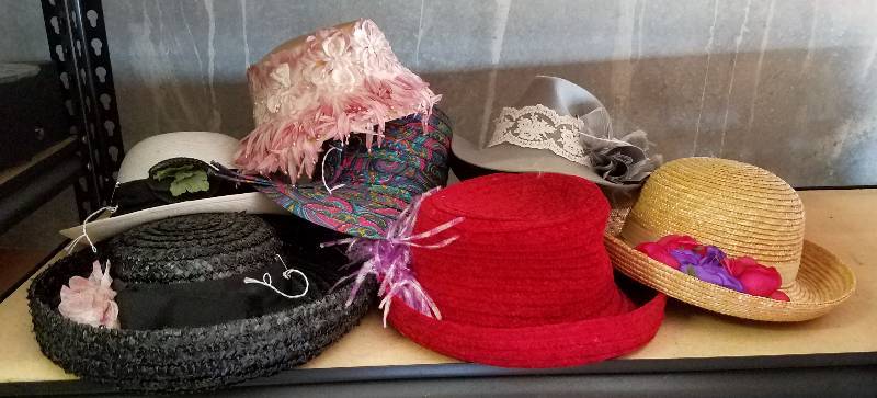 lot 153 image: WOMANS HATS