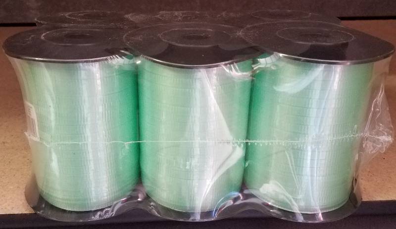 lot 176 image: NEW PASTEL GREEN RIBBON