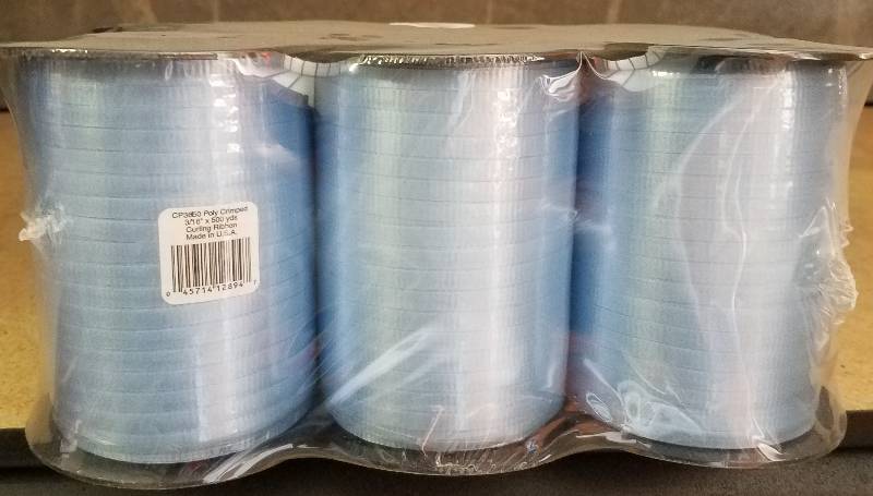 lot 196 image: NEW LIGHT BLUE RIBBON