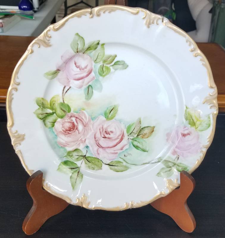 lot 193 image: VINTAGE WINTERLING BAVARIA GERMANY PLATE