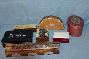 lot 163 image: Decorative Trinkets and more Boxes - See Photos
