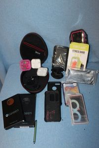 lot 177 image: Cell Phone Accessories, Phone Cases, Ear Buds and more