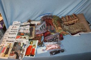 lot 183 image: Large Amount of Clothing Patterns and Material