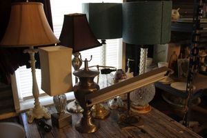 lot 197 image: Selection of Lamps - Different Types and Styles