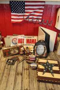 lot 201 image: Vanity License Plates and Americana Items