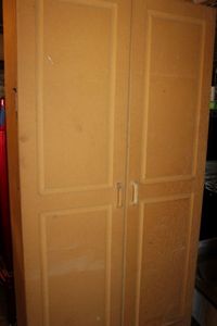lot 135 image: Wooden Storage Cabinet&nbsp