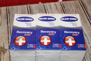 lot 116 image: 3 Boxes of Blue-Emu Recovery Bath Pods&nbsp