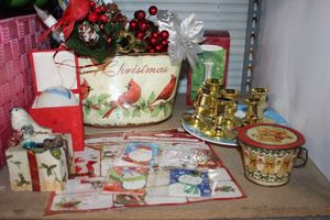 lot 64 image: Christmas Decor, &nbspTags and Ornaments