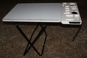 lot 57 image: AmeriCrafters Portable Crafting Table