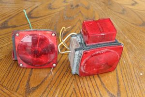 lot 33 image: Two Trailer Lights as Shown